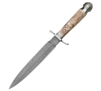 Кинжал из дамасской стали купить на сайте koval-knife.shop